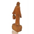 Flok art wooden sculpture, carving  - 5