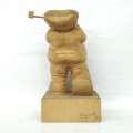 Folk art sculpture signed Legault  - 4