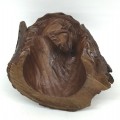 Sculpture bas relief en bois, art populaire  - 4