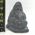 Vintage Inuit stone carving, sculpture  - 3