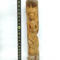 Asian wooden sculpture, carving - 6