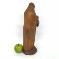 Wooden carved Madone statue  - 2