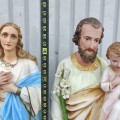 Religious plaster statues  ( St-Joseph sold ) - 2