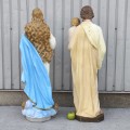 Religious plaster statues  ( St-Joseph sold ) - 3