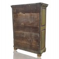 Superbe armoire antique à multiple caissons soulevés en pin (dans son jus), clous forgés - 11