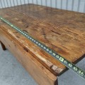 Antique one panel country table  - 6