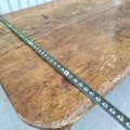 Antique one panel country table  - 8