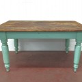 Antique turned legs table  - 3