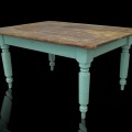 Antique turned legs table  - 1