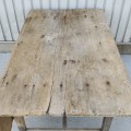 Antique country table, forged nails - 5