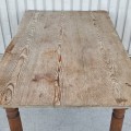 Antique turned legs table  - 2