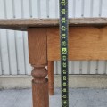 Antique turned legs table  - 4