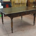 Antique turned legs table  - 7