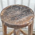 Rustic counter stool - 3