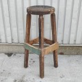 Rustic counter stool - 4