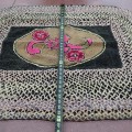 Tapis tressé et crocheté, artisanat  - 3