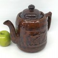 Antique Bell tea pot pottery  - 3