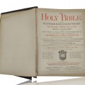 Très vieille bible, fin 19e siècle  - 2